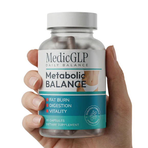 MedicGLP in der Hand